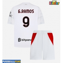 AC Milan Goncalo Ramos #9 Auswärts Trikotsatz Kinder 2026-27 Kurzarm (+ Kurze Hosen)